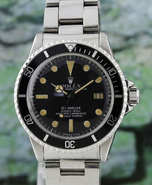 (image for) A ROLEX VINTAGE OYSTER PERPETUAL DATE SEA-DWELLER 1665